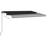  Avtomatska tenda LED + senzor 450x300 cm antracitna, (20728876) | Shoptok.si