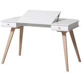 Oliver Furniture® pisalna miza (72,6 cm) white/oak | Shoptok.si