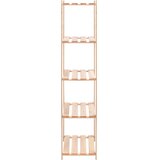  Stalci za pohranu s 5 razina 3 kom 80x38x170 cm borovina 250 kg | shoptok.hr
