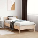  Okvir kreveta s uzglavljem 75x190 cm od borovine | shoptok.hr