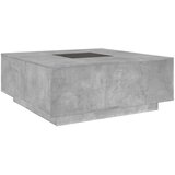  Stolić s beskonačnim LED siva boja betona 100x100x40 cm | Shoptok.si