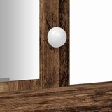  Toaletni stol Smeđa 102 x 33 x 135 cm Konstruirano drvo | shoptok.hr
