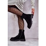Boto Suede Boots With Studs Black Palmira | ePonuda.com