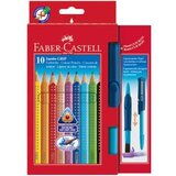  Barvice fabercastell jumbo grip 1/10 + čopič FABER-CASTELL | Shoptok.si