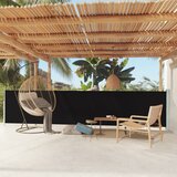 Maison Chic Zložljiva stranska tenda - Senčniki za teraso 170x600 cm črna, (22039741) | Shoptok.si