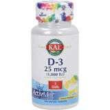 KAL vitamin D3 1000 IE ''ActivMelt"