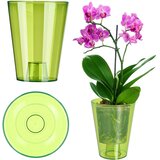 KADAX Pokrov za cvetlični lonček za orhideje, plastične rastline, 12 cm, zelen, (5000352558) | Shoptok.si