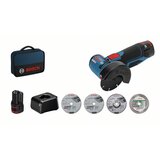 Bosch Aku kutna brusilica 76 mm 12 V GWS 12V-76(2xGBA2.0Ah,GAL12V-20) 06019F200C | Eponuda.ba