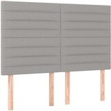  Box spring posteljni z vzmetnico svetlo siv 140x190 cm blago, (20790335) | Shoptok.si