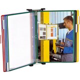 TARIFOLD Stensko držalo za prozorne tablice, komplet z 10 prozornimi tablicami, DE 1 kos Cene