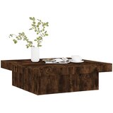  Stolić za kavu boja hrasta 90x90x28 cm od konstruiranog drva | shoptok.hr