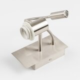  Brilagi - LED zidna svetiljka NUBILA 1xE27/25W/230V + LED/3W hrom/siva | Eponuda.com