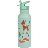A Little Lovely Company nerjavni bidon za pijačo, 500 ml – prijatelji iz gozda | Shoptok.si