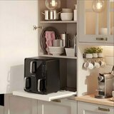 Berdsen friteza na vrući zrak, dvostruka komora, vertikalna, 12 l, 2800W BD-664 | shoptok.hr