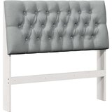  Tapecirani uzglavlje Svijetlo siva 100 cm Čvrsto borovo drvo | shoptok.hr