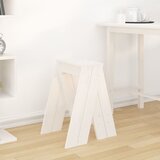  Stolci 2 kom bijeli 40x40x60 cm od masivne borovine | shoptok.hr