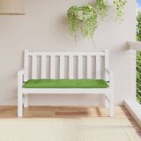  Jastuk za vrtnu klupu prošarano zeleni 120x50x7 cm od tkanine | shoptok.hr