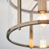 Endon 103112 - plafonska svetiljka hopton 1xE27/10W/230V mat hrom | Eponuda.com