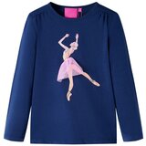vidaXL Dječja majica dugih rukava modra 140 | shoptok.hr