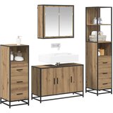 vidaXL set namještaja za kupaonicu 4 pcs hrast artisan 90 x 33 x 60 cm | shoptok.hr