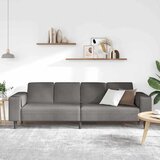 SOFA Svijetlo siva 250 x 77 x 76 cm Kordura tekstil | shoptok.hr