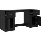  Stol s ormarom Crni hrast 154,5 x 50 x 75 cm Konstruirano drvo | Eponuda.com