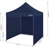  Komercijalni šator 200 x 200 cm tamnoplave boje | shoptok.hr
