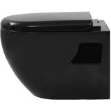  Viseča WC školjka keramična črna | Shoptok.si