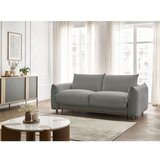 Bobochic Paris Siva raztegljiva sedežna garnitura 214 cm Ernest – | Shoptok.si