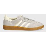 Adidas Tenisice od brušene kože Hanball Spezial boja: siva, IF7086 | shoptok.hr