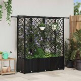  Povišeni krevet s mrežom i krovom Crna 163,5 x 40 x 138 cm PP | shoptok.hr