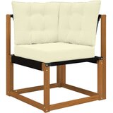  Zunanja blazina za kavč 3 pcs krema Poliester, (5000202312) | Shoptok.si