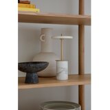 UMAGE Kremno bela marmorna LED zatemnitvena namizna svetilka s kovinskim senčnikom (višina 25,5 cm) Asteria Move Mini – | Shoptok.si