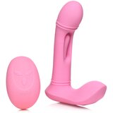 Flickers G-Flick Flicking G-Spot Vibrator with Remote Pink | shoptok.hr