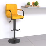  Barski stolac boja senfa baršunasti | shoptok.hr