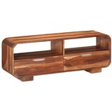 vidaXL TV omarica 110x30x40 cm trden akacijev les Cene