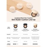 JUNG SAEM MOOL Skin Nuder Cover Layer Cushion vlažilni make-up v gobici + nadomestno polnilo odtenek Medium Deep 2x14 g | Shoptok.si