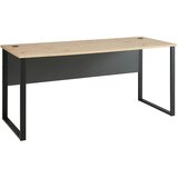 Voleo pisalna miza kovina, leseni material barve grafita, hrast artisan Cene