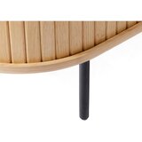 Unique Furniture Komoda v hrastovem dekorju z drsnimi vrati v naravni barvi 120x76x45 cm Nola – | Shoptok.si