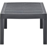  Vrtni stol antracit 78 x 55 x 38 cm plastični | Eponuda.ba