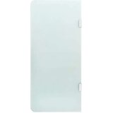 vidaXL Zidna pregrada za pisoar 90 x 40 cm od kaljenog stakla Cene