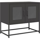 TV ormarić crni 68x39x60,5 cm hladno valjani čelik | shoptok.hr