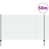 vidaXL varjena žična ograja z 22 U stebrički Zelena 1.4 x 50 m Jeklo | Shoptok.si
