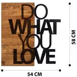 WALLXPERT dekorativni drveni zidni pribor do what you love | ePonuda.com