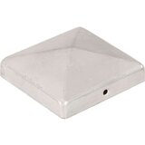 vidaXL piramidalni poklopci za stupove ograde 6 kom metalni 101x101 mm | shoptok.hr