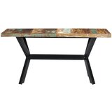  Blagovaonski stol od masivnog obnovljenog drva 160 x 80 x 75 cm | shoptok.hr