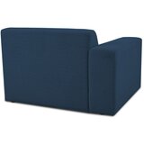 Scandic Tamno plava modularna sjedeća garnitura od bouclé tkanine (s lijevim kutom) Roxy – | shoptok.hr