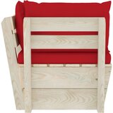  Vrtna kutna sofa od paleta s jastucima impregnirana smrekovina | shoptok.hr