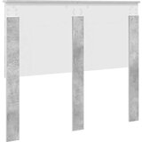  Uzglavlje s uzglavljem Betonski sivi 120 cm Konstruirano drvo | shoptok.hr