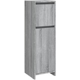 vidaXL kopalniška omarica siva sonoma 30x30x95 cm konstruiran les | Shoptok.si